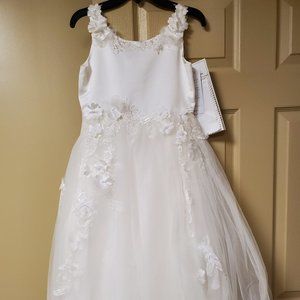 Girls Formal White Dress